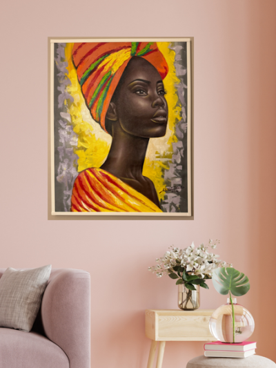 Émotion / Femme. 75x60cm